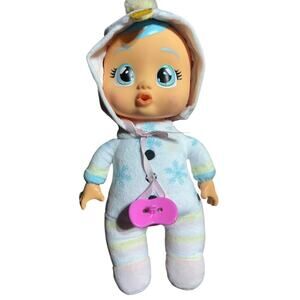 Snowy the snowman is an Adorable Blue and Pink Cry Baby Doll